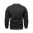 3pcs Men'S Crew Neck Sweatshirts with Fleece Lining - Vintage Style, Thick Knit Pullover Sweatshirts in Black, Navy Blue, and Maroon - Casual & Sporty for Spring, Fall, and Winter - Perfect for Outdoor Activities, Fitness, and Travel