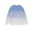 Men's Mid Stretch All Match Knitted Ombre Crew Neck Pullover Sweater for Fall Winter