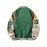 Men's Baseball Jacket with Athletic Dept. Embroidered Logo & Number 17 - Royal Blue & Beige Contrast Design, Baseball Collar, Machine Washable Casual Streetwear Jacket for Casual Attire