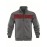 [Men's Color-Block Jacket] Color-Block Men's Knit Zip-Up Jacket | Regular Fit, Contrast Collar, Striped Design, Full-Zip Front, Ribbed Cuffs, Durable Fabric, Everyday Comfort Wear, Casual Outerwear