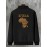 Men's Stylish African Print Zip-Up Jacket - Slim Fit, Beige with 