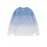 Men's Mid Stretch All Match Knitted Ombre Crew Neck Pullover Sweater for Fall Winter