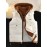 Men'S Hooded Vest - Thickened Warm Sleeveless Jacket with Zipper Closure, Red & Color Block Design, Polyester Lining, Casual Style for Cold Weather, Unisex Couple'S Outerwear, Multiple Colors Available, Winter Vest, Cold Weather Apparel